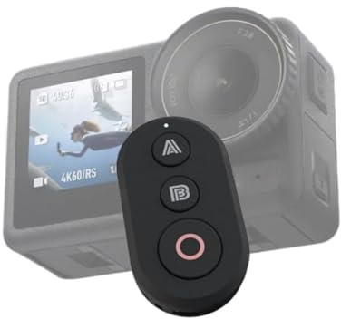 Bluetooth Senza Fili Telecomando per Fotocamera d'azione Compatibile con Insta360 X5, X4, X3, X2, GO 3, GO 3S, Ace Pro/GoPro Hero 8, 9, 10, 11, 12, 13