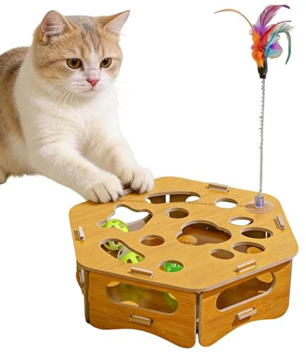 Generisch Katzen Kratz Puzzle Box Kätzchen Lockspielzeug