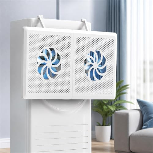 Zeihyeurus Deflettore Climatizzatore,Diffusore Aria per Condizionatori Portatili,Deflettori per Condizionatori,Anti Getto Diretto Aria Fredda E Calda,per Casa,Ufficio,Soggiorno,Camera