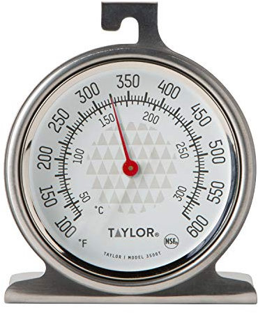 Taylor Large 2.5 Inch Dial Kitchen Cooking Oven Thermometer, Analog