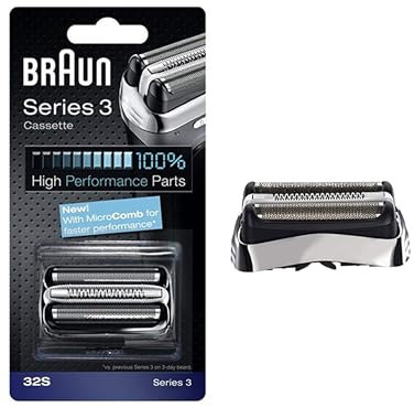 Braun Replacement Foil & Cutter Cassette - 32S, Series 3 - Silver