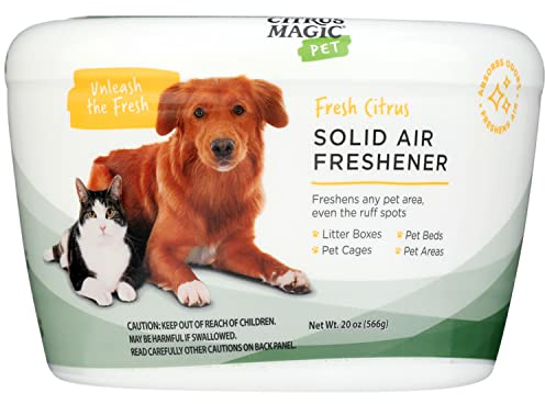 Citrus Magic Pet Solid Air Fresheners, Fresh Citrus, 20 Ounce