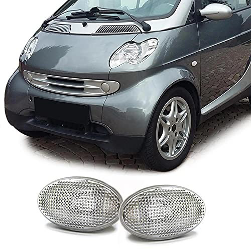 Tenzo-R Seitenblinker weiss Paar für Mercedes A-Klasse W168 97-04 Smart 450