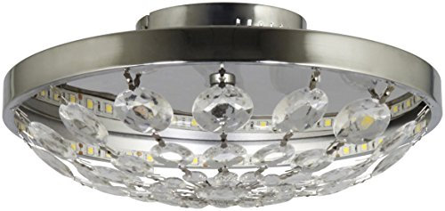 Ranex LED-Deckenleuchte aus Metall mit fest eingebauter LED-Leiste, 590 lm, warm weiß 6000.498