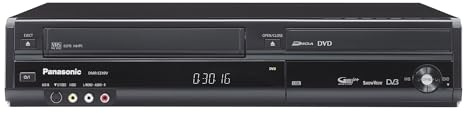 Panasonic Dmr-ez49vebk Super Multi Format Combi Enregistreur avec avec Conversion 1080p et Freeview