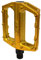 NC-17 STD Zero Pro Aluminium Plattform Pedale / Fahrrad Pedale MTB / Mountainbike Pedal / BMX Pedal / widerstandsfähig, super leicht/ feste Pins, Gold
