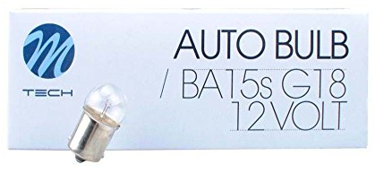 M-Tech Z30 Lamp G18 BA15S 12V/5W, Set of 10