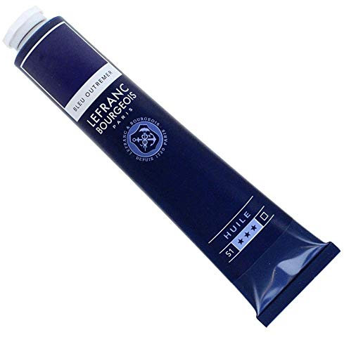 Lefranc & Bourgeois Fine Oil Pintura al Óleo, Azul (Ultramarine), 150 ml