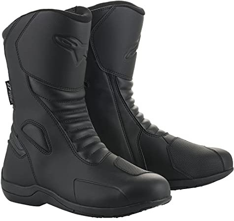 Alpinestars 2442819-10-42, Stivali Moto Uomo, Nero, 42 EU