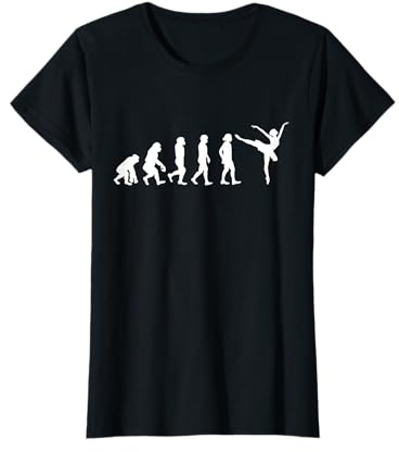 Evolution Ballett T-Shirt I Ballerina Tänzerin Tänzer Lehrer T-Shirt