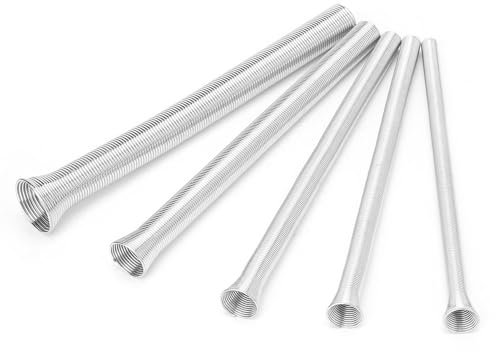 5 Stücke 21 CM Super Elastische Stahlfeder Rohrbiegemaschine PVC Ätherisches Elektrisches Drahtbiegerohr Werkzeug