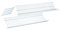 Sauvic Scolapiatti Armadio plast.BCO.jgo.75 cm