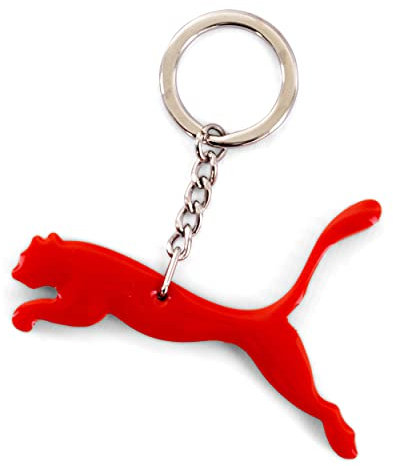 Puma Cat Key Ring Schlüsselanhänger Schlüsselband (rot)
