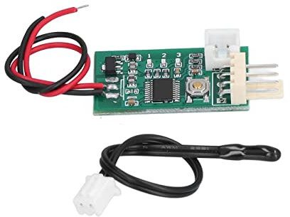 Eujgoov Lüfter Temperaturregler DC 12V PWM PC CPU Lüfter Temperatursteuerung Geschwindigkeitsregler CPU Alarm Modul
