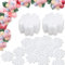 Clip Palloncini a Forma di Fiori, Clip per Palloncini, Clip per lo Styling dei Palloncini, Clip per Palloncini a Forma di Prugna, per Eventi di Nozze Forniture per Feste di Compleanno, 20 pezzi