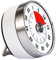 Pasdrucn Kurzzeitmesser Küchentimer, 60-minütiger Visueller Analoger Timer, Mechanischer Und Magnetischer Timer, Erinnerung Zeitmanagement-Tool Für Kinder Und Erwachsene