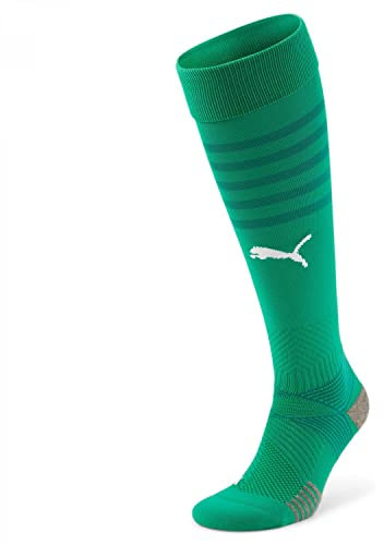 PUMA Fußball - Teamsport Textil - Stutzenstrümpfe teamFINAL Strumpfstutzen gruenweiss 4 (43-46)