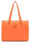 Borsa donna Liu-jo shopping thilini ecs tote L ecopelle arancione BS23LJ01 AA3250 E0061 Grande