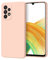 AK Kompatibel mit Samsung Galaxy A33 5G Hülle Silikon Handyhülle mit Microfiber Stoßfeste Schutzhülle Hülle für Samsung A33 6.4 (Rosa)
