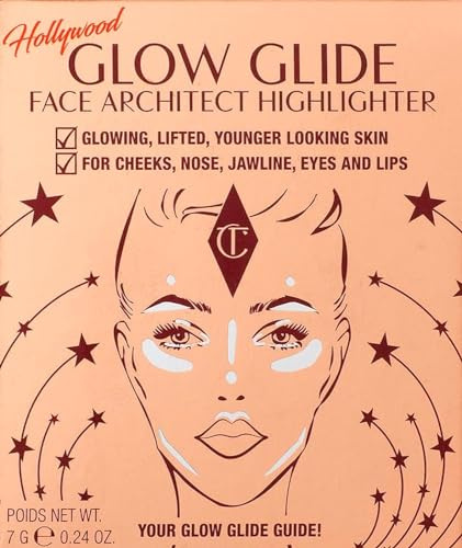 Charlotte Tilbury Hollywood Glow Glide Face Architect Highlighter | 7g | Moonlit Glow
