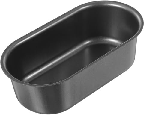 UPKOCH Ovale Antihaft-kuchenform Aus Backwerkzeug Für Brot Und Kuchen Einfach Zu Entformen Und Wiederverwendbar Schwarz