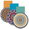 Magnetische Lesezeichen Kinder, 3 Stück Mandala-Lesezeichen, Magnetlesezeichen Mädchen, Lesezeichen Magnetisch Kinder, Lesezeichen Personalisiert, Lesezeichen Kinder 1. Klasse