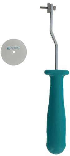 FEPS Dichtungseinroller mit Rolle Einroller für Fensterdichtung und Türdichtung mit 15 mm Falztiefe