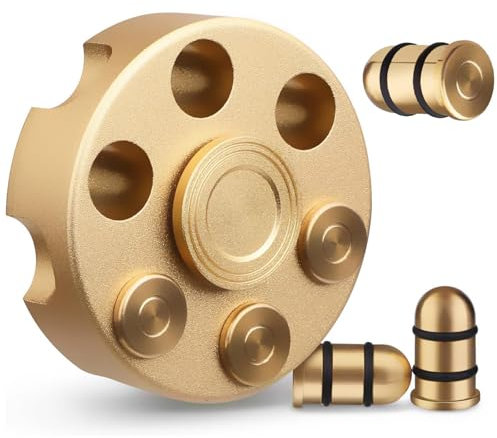 JYTDBCS Cool Alloy Fidget Spinner Metal, Fidget Cube Chain Toys Small Sensory Gadget Finger Hand Spinner Low Noise Focus Toy for Anti Stree, Desk Spining Top Toy Best Gift Party