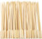 100 Pieces Bamboo Paddle Skewers 18CM, Flat Burgers Sticks Children Kids Wooden Fruits Picks Barbecue Kebabs for Buffets Party Fountain Fondue Stick Holders (18CM)