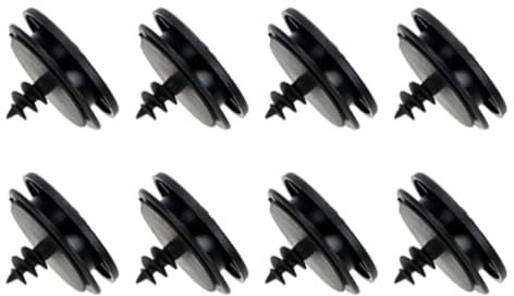 RAMGLYO 8 Pièces Clips de Fixation Voiture, 3-en-1 Universelle Tapis de Voiture Fixation, Bouton Antidérapant pour Tapis