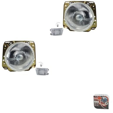 Johns, Scheinwerfer Satz + Nightbreaker passend für VW Golf II 19E ab 83-92