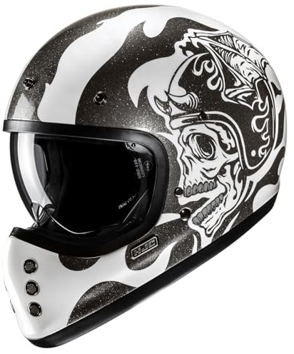HJC, Integraler Motorradhelm V60 Flame MC5, M