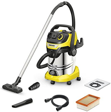 Karcher WD 6 P S Aspiradora Sólidos/Líquidos 1300W