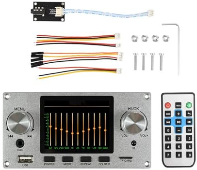 Placa decodificador Bluetooth MP3 TF USB Amplificador Módulo Reproductor MP3 Placa de decodificación de audio
