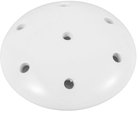 OUNONA Urinalsieb Aus Keramik Mit Erhöhten Rändern Zur Auffangung Von Urin Glatter Oberfläche Für Problemloses Abfließen Modernes Design Für Badezimmer Installieren Verwenden