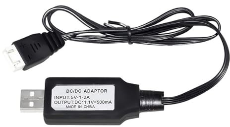 KAHDGSS 11,1 V Batterieladegerät für ferngesteuertes Spielzeug, Auto, Tank, Boote, LKW, Hubschrauber, 3S, 11,1 V, USB-Fernbedienungsspielzeug