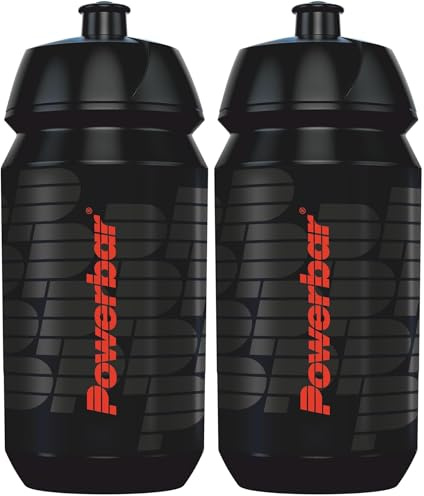 Powerbar - Black Line Flasche - Schwarz - 500ml (Packung mit 2)