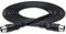 Hosa MID-301BK 5-Pin DIN to 5-Pin DIN MIDI Cable, 1 Foot