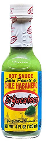 El Yucateco Green Chile Habanero Sauce, 4 oz.