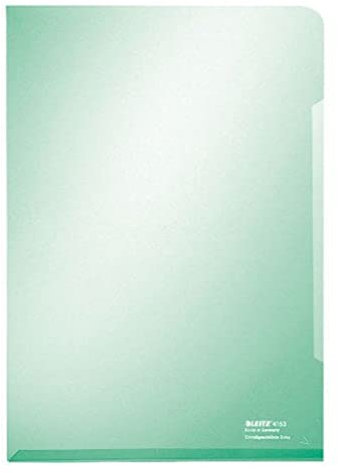 Leitz Sichthülle Super Premium, A4, PVC, dokumentenecht, grün