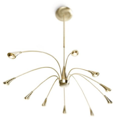 Philips Roomstylers LED-Pendelleuchte Menotti 10-flammig höhenverstellbar, dimmbar 405431213