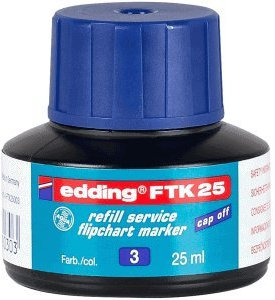 Edding Nachfülltinte edding FTK 25 für edding Flipchartmarker 25ml blau