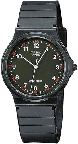 Casio Men's Analogue Digital Automatic Watch with Strap S7234193, Black, Bracelet