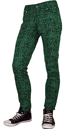 Leo Jeans Hose grün Pure Classic Style