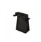Geschenktasche uni schwarz klein