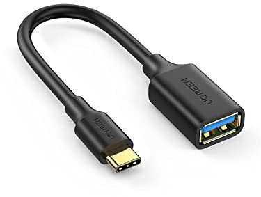 UGREEN USB C auf USB 3.2 Adapter für Laptop Tablet Handy USB C OTG Adapterkabel kompatibel mit iPhone16 15 Serie iPad Pro, MacBook Pro 2022, Galaxy S23 Ultra/S22/A53, Huawei Pro/Mate Series usw.