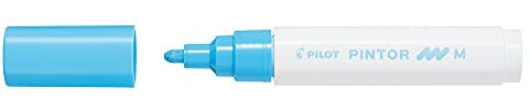 PILOT Mk Pintor 4902505542053 Temperatur-Marker, 1.4 mm, hellblau