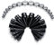 FECTAS 32stk. Dehnstäbe Set Ohr Plug Tunnel Expandet Set Edelstahl 10-24mm