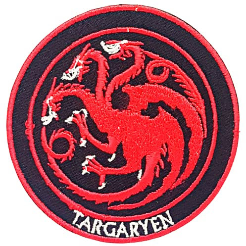 Game of Thrones House Targaryen Iron Sew on Embroidered Patch