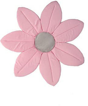 Asiento Bañera Bebe SPRING | Suave, Segura y Confortable - Hecha a Mano - Color Rosa - Medidas 80 x 80 x 2 cm